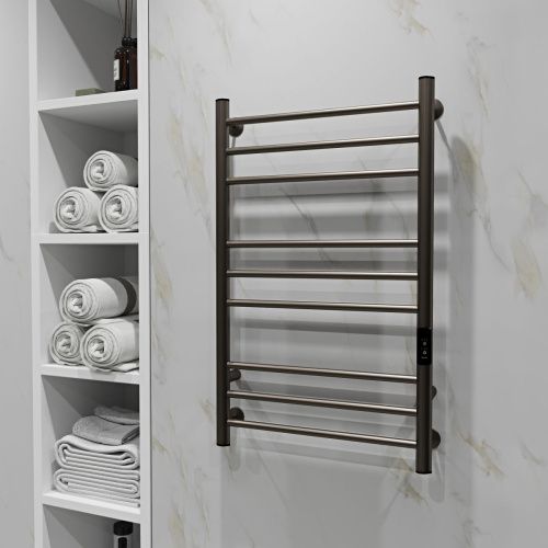 Полотенцесушитель Indigo Line Trinity LСLTE80-50GNSRt 53х80 электрический оружейная сталь - фото 5