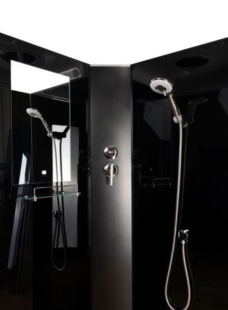 Душевая кабина Niagara Classic 65081434BK 90х90 четверть круга без крыши ориентация универсальная