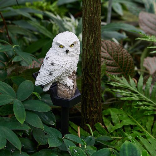 Садовый светильник на солнечной батарее Uniel USL-S-823/PM290 POLAR OWL - фото 4