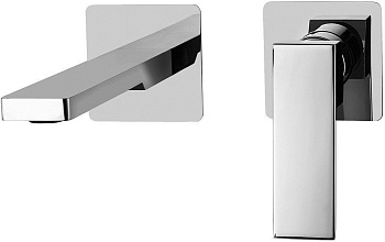 Смеситель Paffoni Elle EL104CR70 встраиваемый в стену хром без термостата