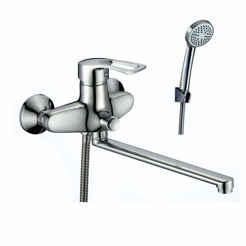 Смеситель для ванны D-Lin D146422-5 настенный хром - фото 2