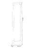 Ландшафтный светильник Arte Lamp Trapezio (Трапезио) A2080PA-1BK