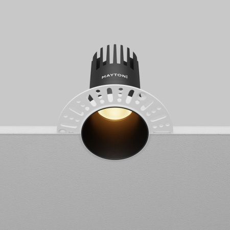 Светильник встраиваемый Maytoni Technical Dip DL120-10W-2.7K-TRS-B