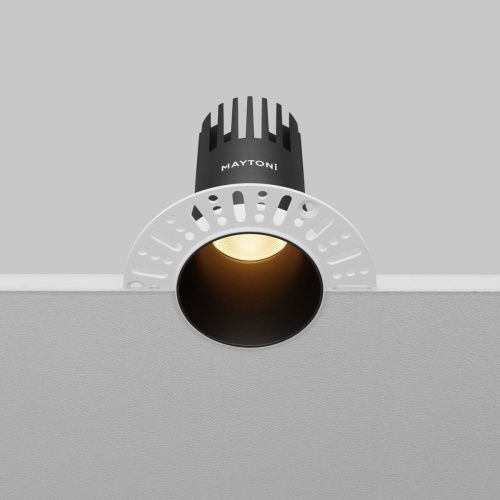 Светильник встраиваемый Maytoni Technical Dip DL120-10W-2.7K-TRS-B - фото 4