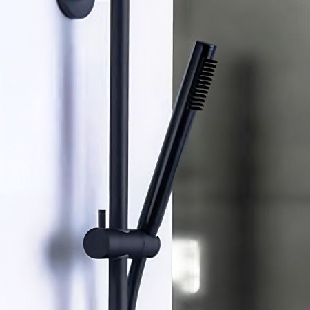 Душевая лейка Paffoni Master ZDOC067NO цвет черный