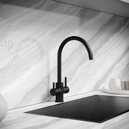 Смеситель для кухни Sancos Taper SC4012MB на мойку черный