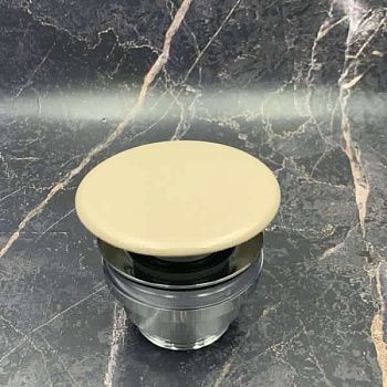 Донный клапан White Ceramic MEW0609FG