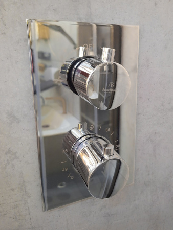 Душевая система AltroBagno Unione AltroBagnoUnione040407Cr встраиваемая в стену