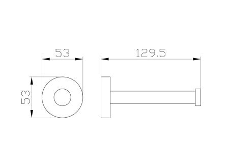 Бумагодержатель Wonzon & Woghand Easy WW-8106