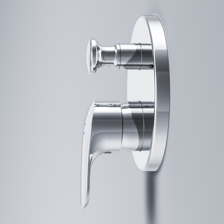 Смеситель для ванны и душа Am.Pm Like F8085000 встраиваемый в стену хром без термостата