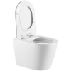 Унитаз подвесной Тритон Verso Щ0000057971 белый с сиденьем микролифт безободковый каскадный смыв