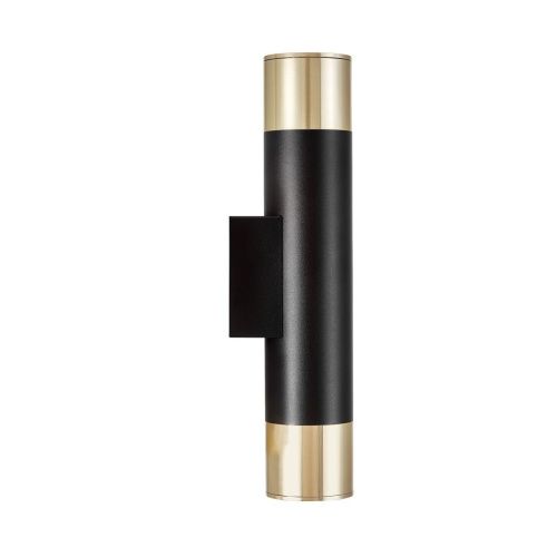 Светильник настенный Lampit Lineo (Линео) LDW 1101-2 BK+GD - фото 3