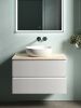 Тумба под раковину Sancos SNOB R SNR80W 80х40 подвесная цвет белый