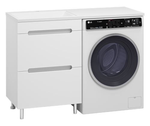 Тумба под раковину Misty Байкал Э-Бай06055-022Я 55х46х76 напольная - фото 5