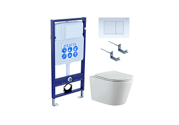 Сет унитаз + инсталляция Aquatek Set AQUATEK ВЕГА-009 4в1 Сет унитаз + инсталляция Aquatek Set AQUATEK ВЕГА-009 4в1