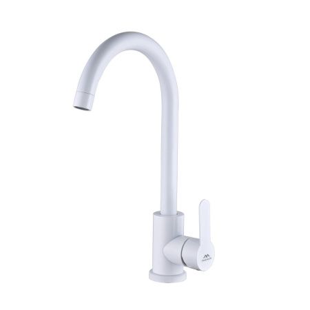 Смеситель для кухни Fashun A54001-8 на мойку белый