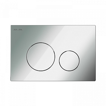 Клавиша смыва пневматическая Am.Pm Pro L I049051 цвет хром глянцевый Клавиша смыва пневматическая Am.Pm Pro L I049051 цвет хром глянцевый