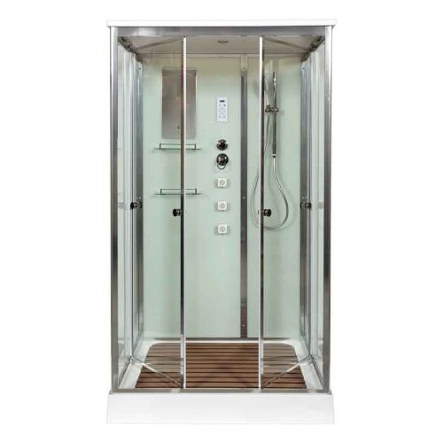 Душевая кабина AvaCan V1215 120х90 прямоугольная с крышей ориентация универсальная