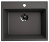 Кухонная мойка Ulgran Quartz Forte 580-09 58х50 цвет графит