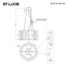 Люстра подвесная ST Luce Delight (Делигхт) SL1516.303.06