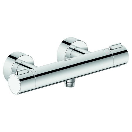 Смеситель для душа Duravit Wave WA4220000C10 настенный хром с термостатом