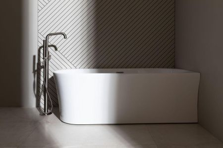 Ванна акриловая Allen Brau Priority 2.31004.20B 170х80 пристенная асимметричная