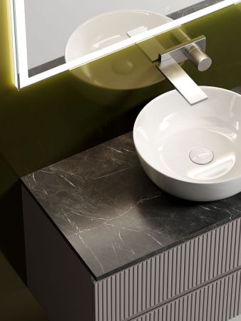 Тумба под раковину Sancos SNOB T SNT100SM 100х40 подвесная цвет бежевый