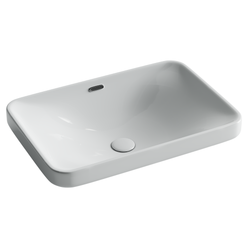 Раковина Ceramica Nova ELEMENT 61 см CN5041 встраиваемая цвет белый - фото 2