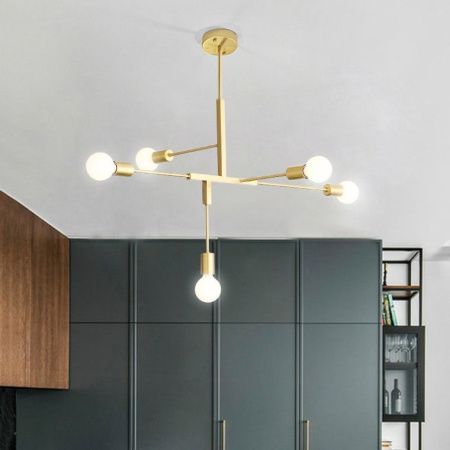 Люстра на штанге ImperiumLoft Fitments (Фитментс) 140688-26