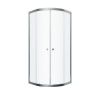 Душевой уголок Тритон Альфа-Хром Щ0000051621 90х90 стекло прозрачное профиль хром без поддона