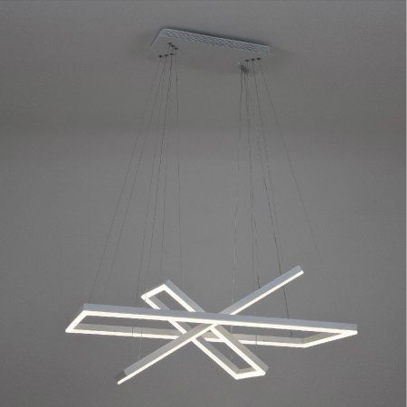 Люстра подвесная LED4U L11001-3HL WH