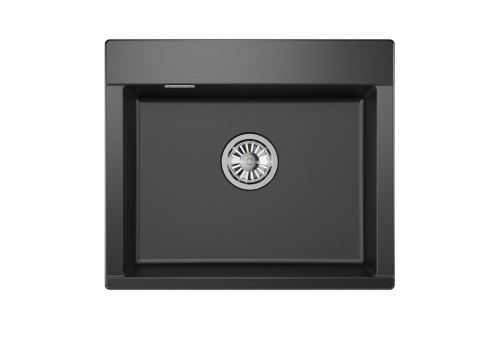 Кухонная мойка Granula 5804 ШВАРЦ 58х50 цвет черный - фото 2