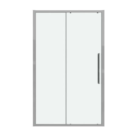 Душевая дверь Grossman Cosmo 100.K33.02.110.10.00 110х195 стекло прозрачное профиль хром глянцевый