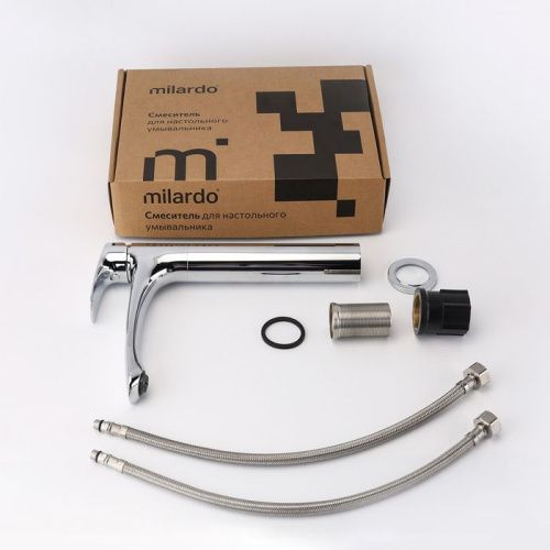 Смеситель Milardo Rora RORSB01M01 на раковину хром - фото 2