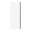 Боковая стенка Grossman Pragma 200.K33.03.100.42.00 100x195 стекло прозрачное профиль графит сатин