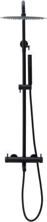 Душевая стойка Allen Brau Priority 5.31A10-31 настенная цвет черный