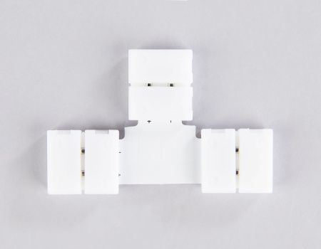 Соединитель T для светодиодной ленты 5050 12/24V (2 контакта) GS6951 (5 шт.) Ambrella Light illumination (иллуминатион) GS6951