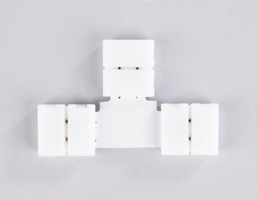 Соединитель T для светодиодной ленты 5050 12/24V (2 контакта) GS6951 (5 шт.) Ambrella Light illumination (иллуминатион) GS6951 - фото 2