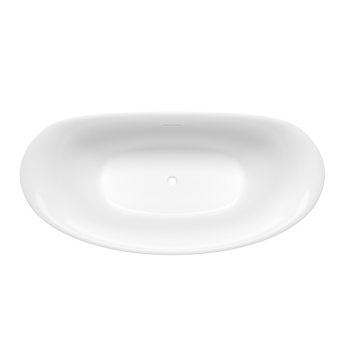 Ванна акриловая Wellsee Enjoy e Amedeo 237401000 175х83 отдельностоящая овальная с ножками - фото 4