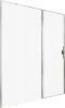 Душевая дверь Allen Brau Priority 3.31037.00 160х200 стекло прозрачное профиль хром