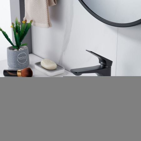 Смеситель Shevanik S4201H на раковину черный