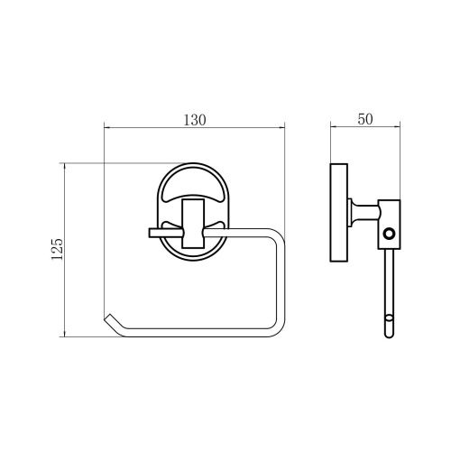 Бумагодержатель Fashun A1903-3 - фото 3