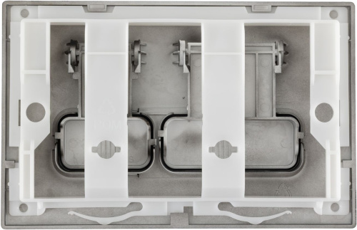 Клавиша смыва механическая Logan AQ AQ-01MB цвет черный матовый - фото 2