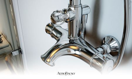 Душевая стойка AltroBagno Beatrice AltroBagnoBeatrice030406Cr настенная цвет хром