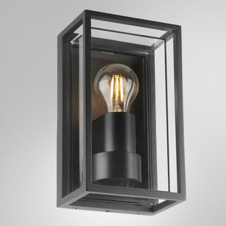 Уличный настенный светильник Arte Lamp Marfik (Марфик) A2322AL-1BK