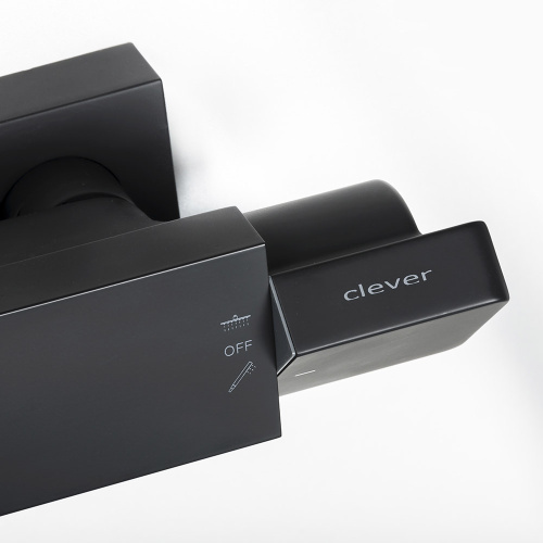Душевая стойка Clever NINE XTREME 60791 настенная цвет черный - фото 4 Душевая стойка Clever NINE XTREME 60791 настенная цвет черный - фото 4