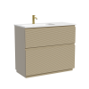 Тумба под раковину Sancos FOLK Floor FL100FLCP 100х40 напольная цвет бежевый