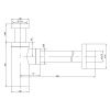 Сифон для раковины Timo 959/17L золото