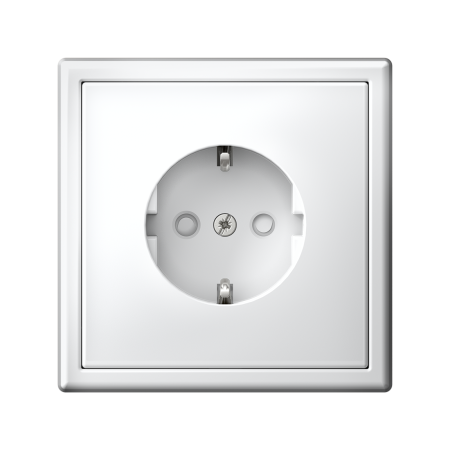 Розетка с заземлением со шторками 16А Systeme Electric ArtGallery (АртГаллеры) GAL000145S
