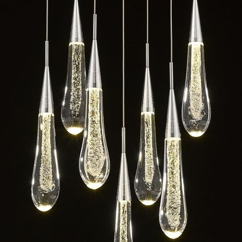 Светильник подвесной Delight Collection Pour (Поур) MD-023B-30 chrome - фото 2
